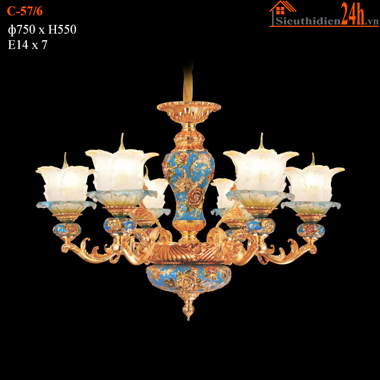 Đèn Chùm Euroto C-57/6