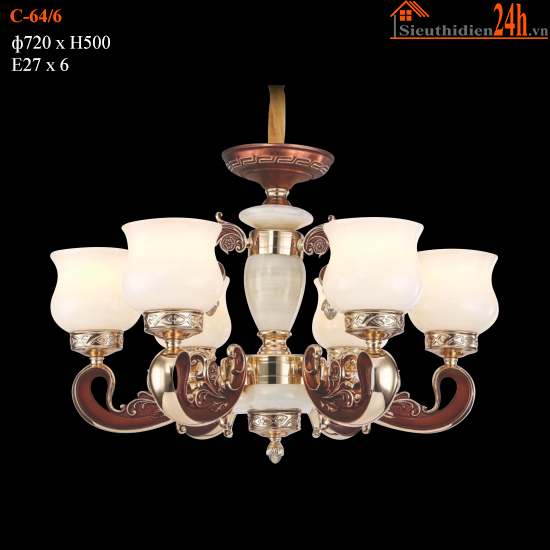 Đèn Chùm Euroto C-64/6