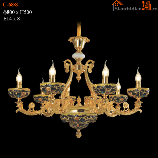 Đèn Chùm Euroto C-68/8