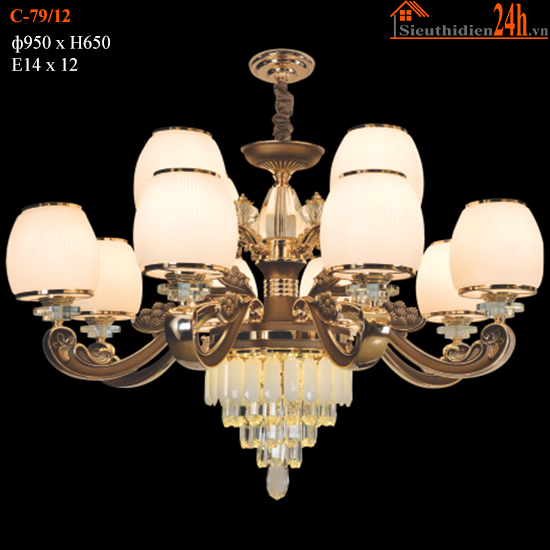 Đèn Chùm Cổ Điển Euroto C-79/12