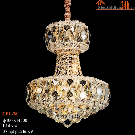 Đèn Chùm Pha Lê Euroto CFL-28