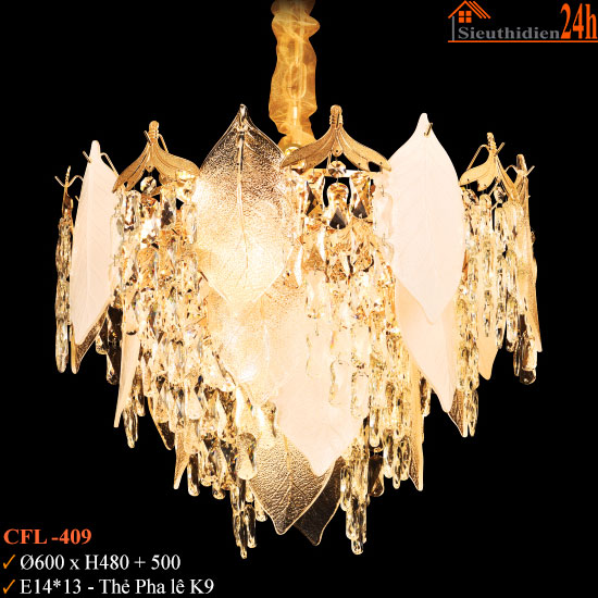 Đèn Chùm Pha Lê Euroto CFL-409