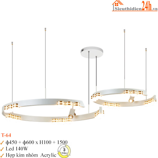 Đèn Thả Trần Euroto T-64