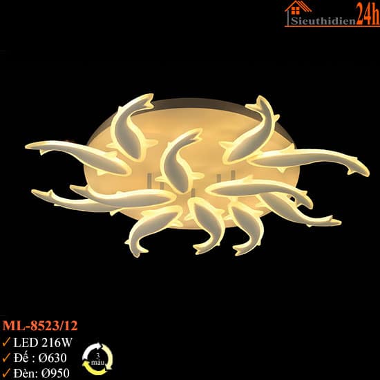 Đèn Mâm Led Euroto ML-8523/12