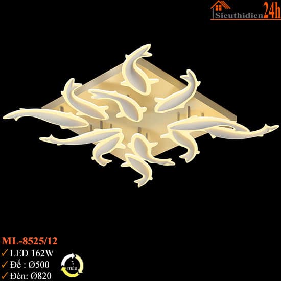 Đèn Mâm Led Euroto ML-8525/12