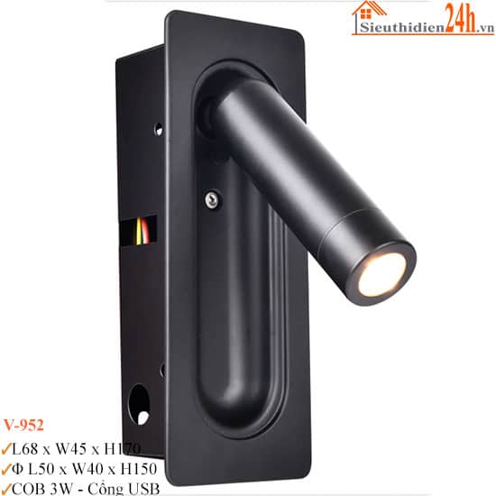 Đèn Tường Euroto V-952