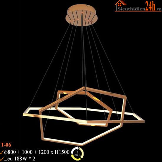 Đèn Thả Trần Euroto T-06