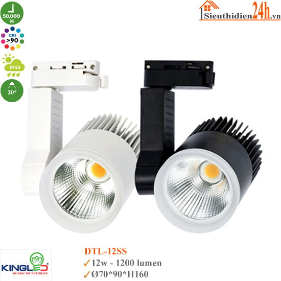 Đèn Led Rọi Ray Kingled Beryl DTL-12SS 12W