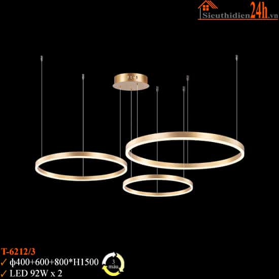 Đèn Thả Trần Euroto T-6212/3