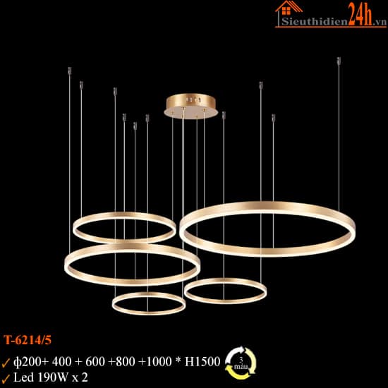 Đèn Thả Trần Euroto T-6214/5