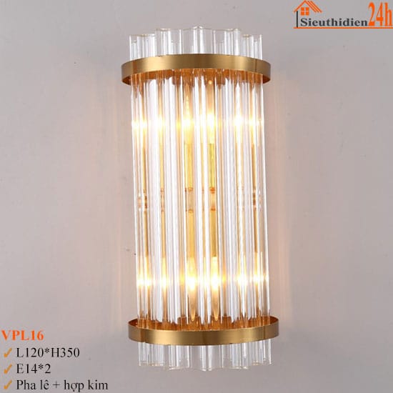 Đèn Tường Pha Lê 355 VPL16