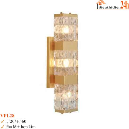 Đèn Tường Pha Lê 355 VPL28