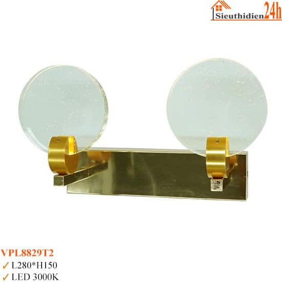 Đèn Tường Pha Lê 355 VPL8829T2