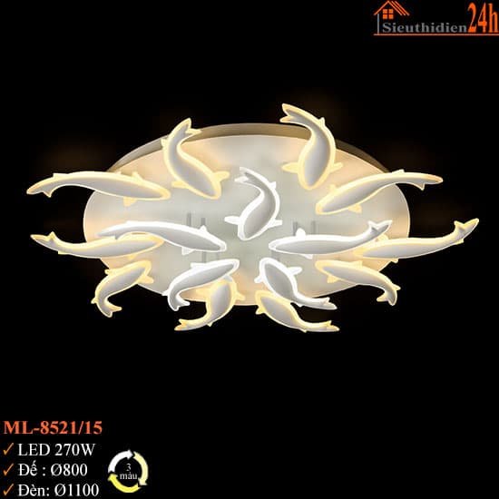 Đèn Mâm Led Euroto ML-8521/15