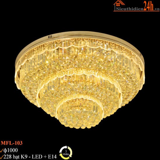 Đèn Trần Pha Lê Euroto MFL-103