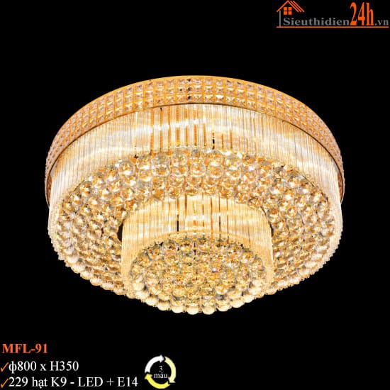 Đèn Trần Pha Lê Euroto MFL-91
