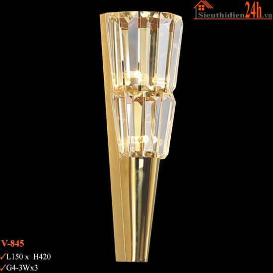 Đèn Tường Pha Lê Euroto V-845