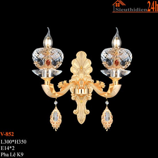 Đèn Tường Pha Lê Euroto V-852