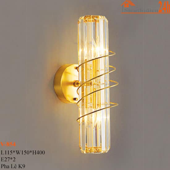 Đèn Tường Pha Lê Euroto V-854