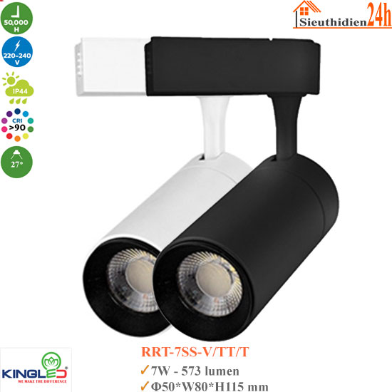 Đèn Led Rọi Ray Kingled Sapphire RRT-7SS 7W