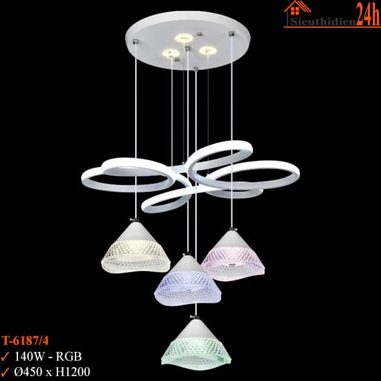 Đèn Thả Trần Euroto T-6187/4