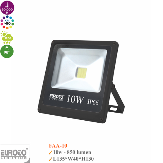 Đèn Led Pha Euroto FAA-10W
