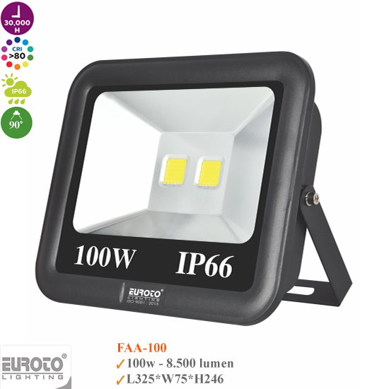 Đèn Led Pha Euroto FAA-100W