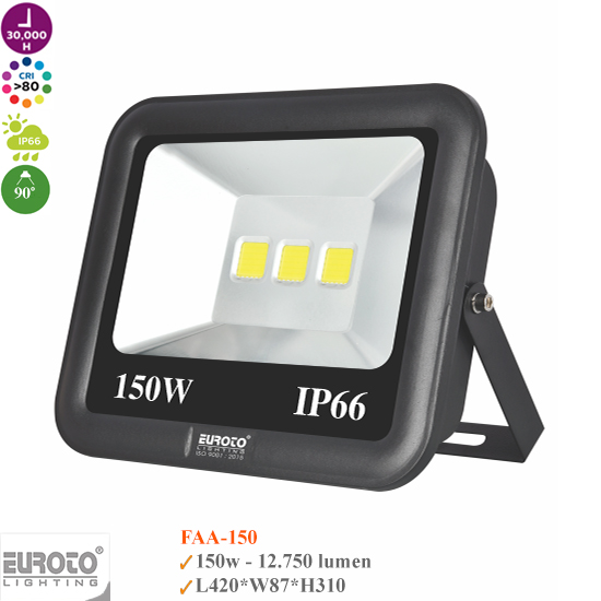 Đèn Led Pha Euroto FAA-150W