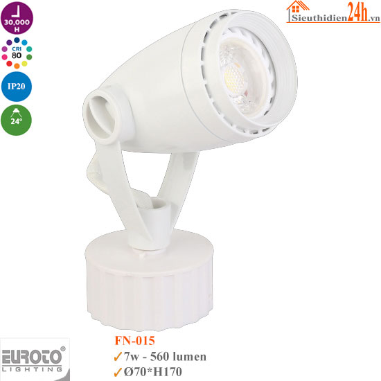 Đèn Rọi Đế Ngồi Euroto FN-015 7w