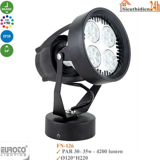 Đèn Rọi Đế Ngồi Euroto FN-126 35w