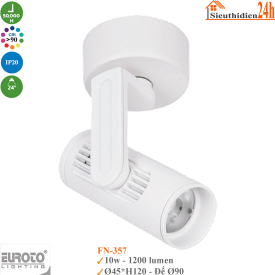 Đèn Rọi Đế Ngồi Euroto FN-357 10w