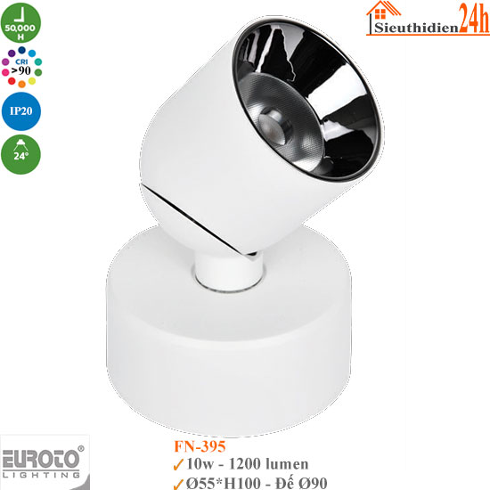 Đèn Rọi Đế Ngồi Euroto FN-395 10w