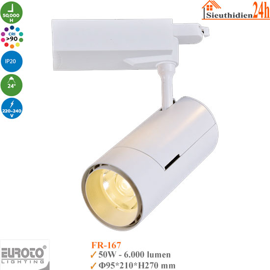 Đèn Rọi Ray Euroto FR-167 50w