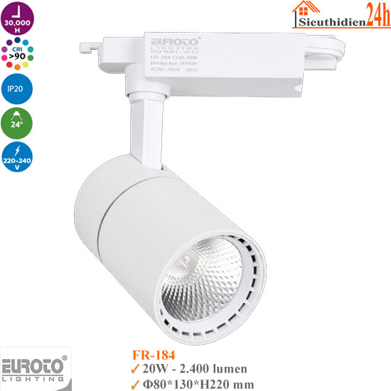 Đèn Rọi Ray Euroto FR-184 20w