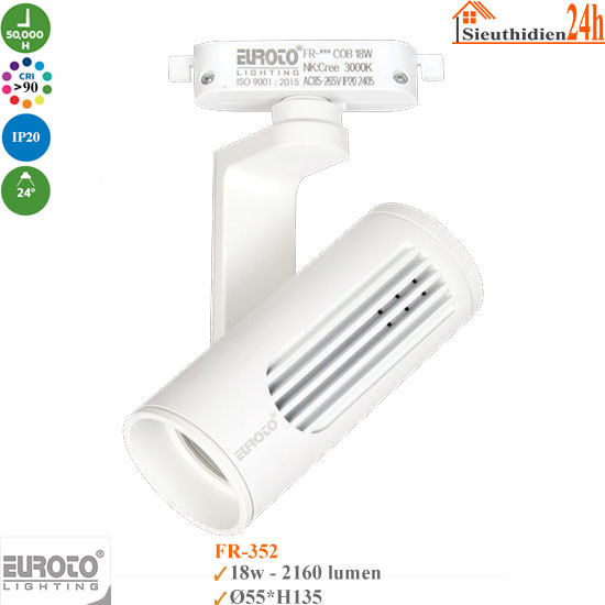 Đèn Rọi Ray Euroto FR-352 18w