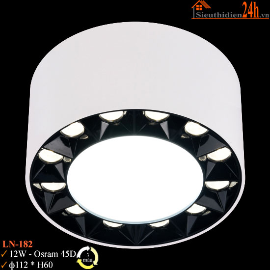 Đèn Ống Bơ Đổi Màu Euroto LN-182 12W