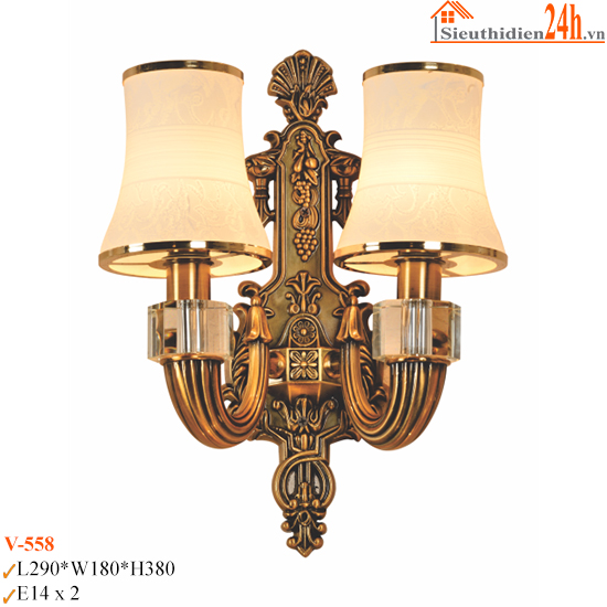 Đèn Tường Cổ Điển Euroto V-558