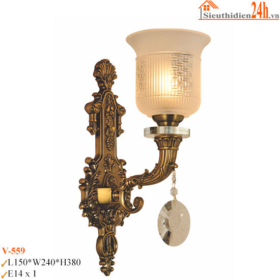 Đèn Tường Cổ Điển Euroto V-559