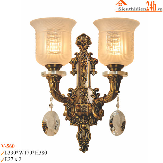 Đèn Tường Cổ Điển Euroto V-560