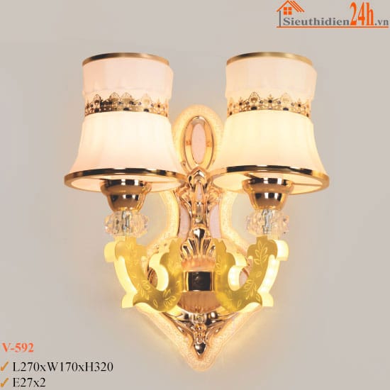 Đèn Tường Cổ Điển Euroto V-592