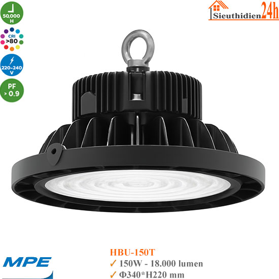 Đèn Led Highbay MPE HBU-150T 150W