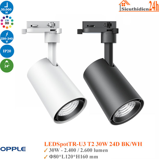 Đèn Rọi Ray Opple LEDSpotTR-U3 T2 30W