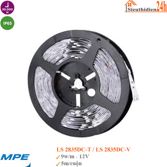 Đèn Led Dây MPE Seri LS2835DC 9W/M 12V