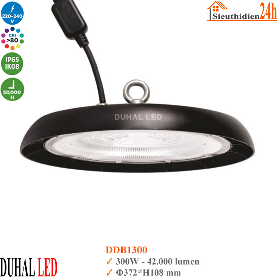 Đèn Led Highbay Duhal DDB1300 300W