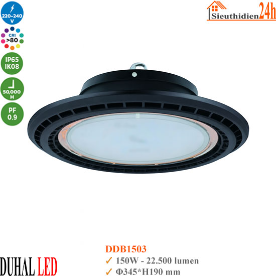 Đèn Led Highbay Duhal DDB1503 150W