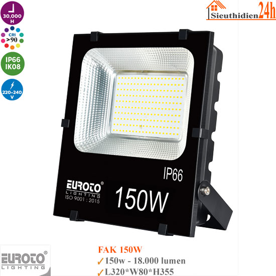 Đèn Led Pha Euroto FAK-150W