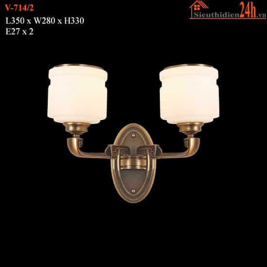 Đèn Tường Cổ Điển Euroto V-714/2
