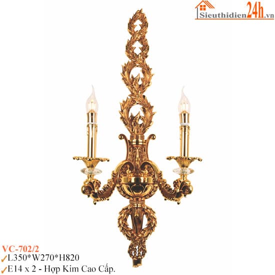 Đèn Tường Cổ Điển Euroto VC-702/2