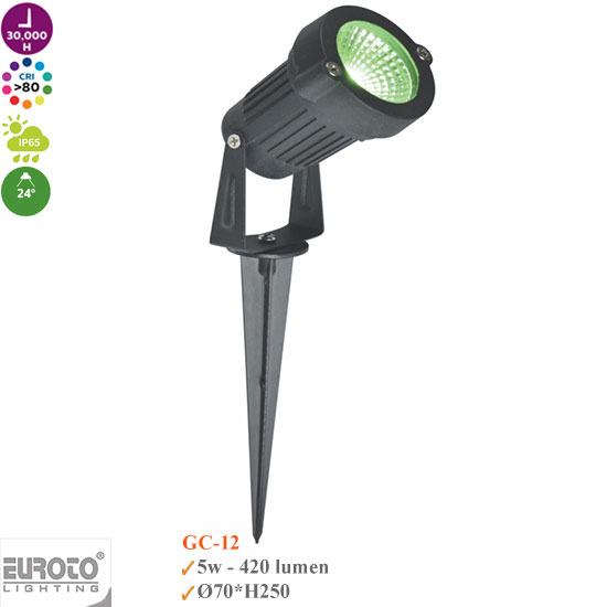 Đèn Cắm Cỏ Euroto GC-12