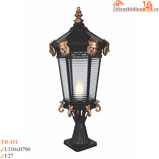 Đèn Trụ Cổng Euroto TD-151